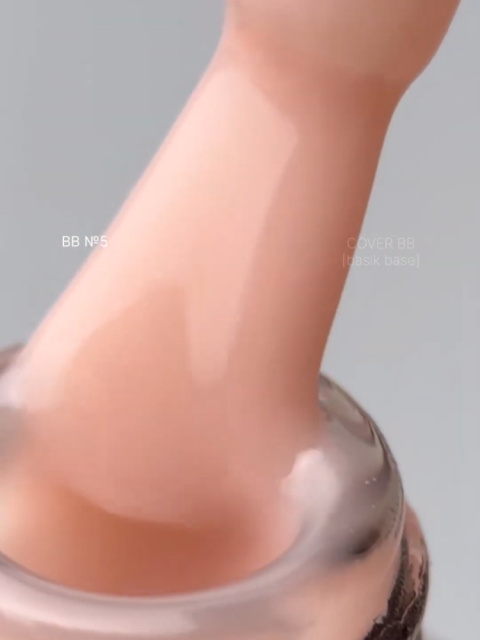 DA'23 COVER BASE BB #5, 15 ml - kamuflująca budująca baza hybrydowa (klasyczny nude z różowym podtonem)