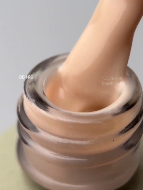 DA'23 COVER BASE BB #9, 15 ml - kamuflująca budująca baza hybrydowa (głęboki beżowy nude)