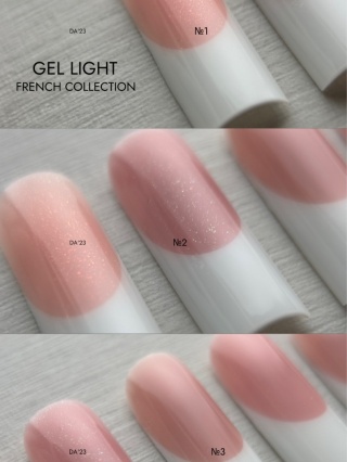 DA'23 GEL LIGHT FRENCH COLLECTION #4, 15 ML