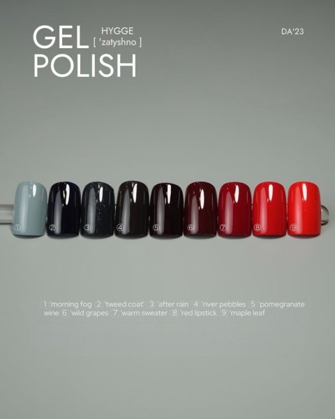 DA'23 'TWEED COAT GEL POLISH, 14 ML