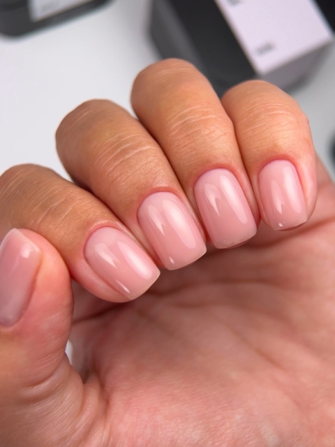 BIBLIOTEKA Builder gel 07 Shade - przygaszony różowy żel budujący, 15 ml