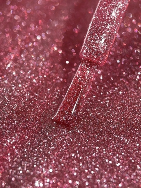 BIBLIOTEKA Cat Eye Gel Polish 29 Glint, 10 ml - różowo-złoty lakier hybrydowy z efektem „kociego oka"