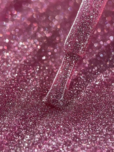 BIBLIOTEKA Cat Eye Gel Polish 30 Flare, 10 ml - malinowo-różowy lakier hybrydowy z efektem „kociego oka"