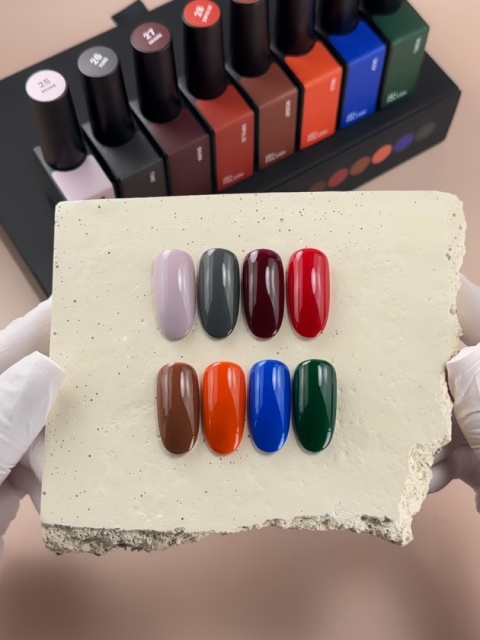 BIBLIOTEKA Gel Polish 26 Tone, 10 ml - lakier hybrydowy (ciemny grafit)