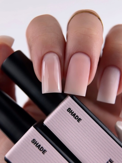 BIBLIOTEKA Gloss Cover Top SHADE 03 - różowo-beżowy top hybrydowy bez warstwy dyspersyjnej, 10 ml