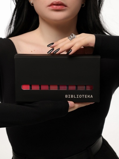 BIBLIOTEKA RED SPECTRUM Gel Polish Collection 41-48, 10 ml - zestaw lakierów hybrydowych