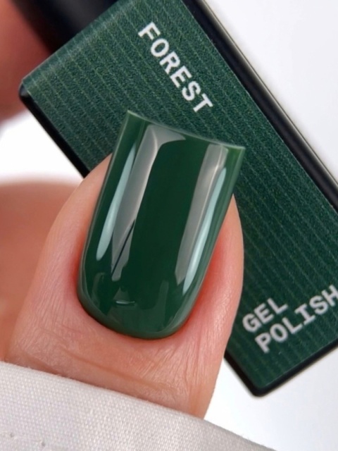 BIBLIOTEKA Gel polish 82 Forest, 10 ml - lakier hybrydowy (szmaragdowa zieleń)